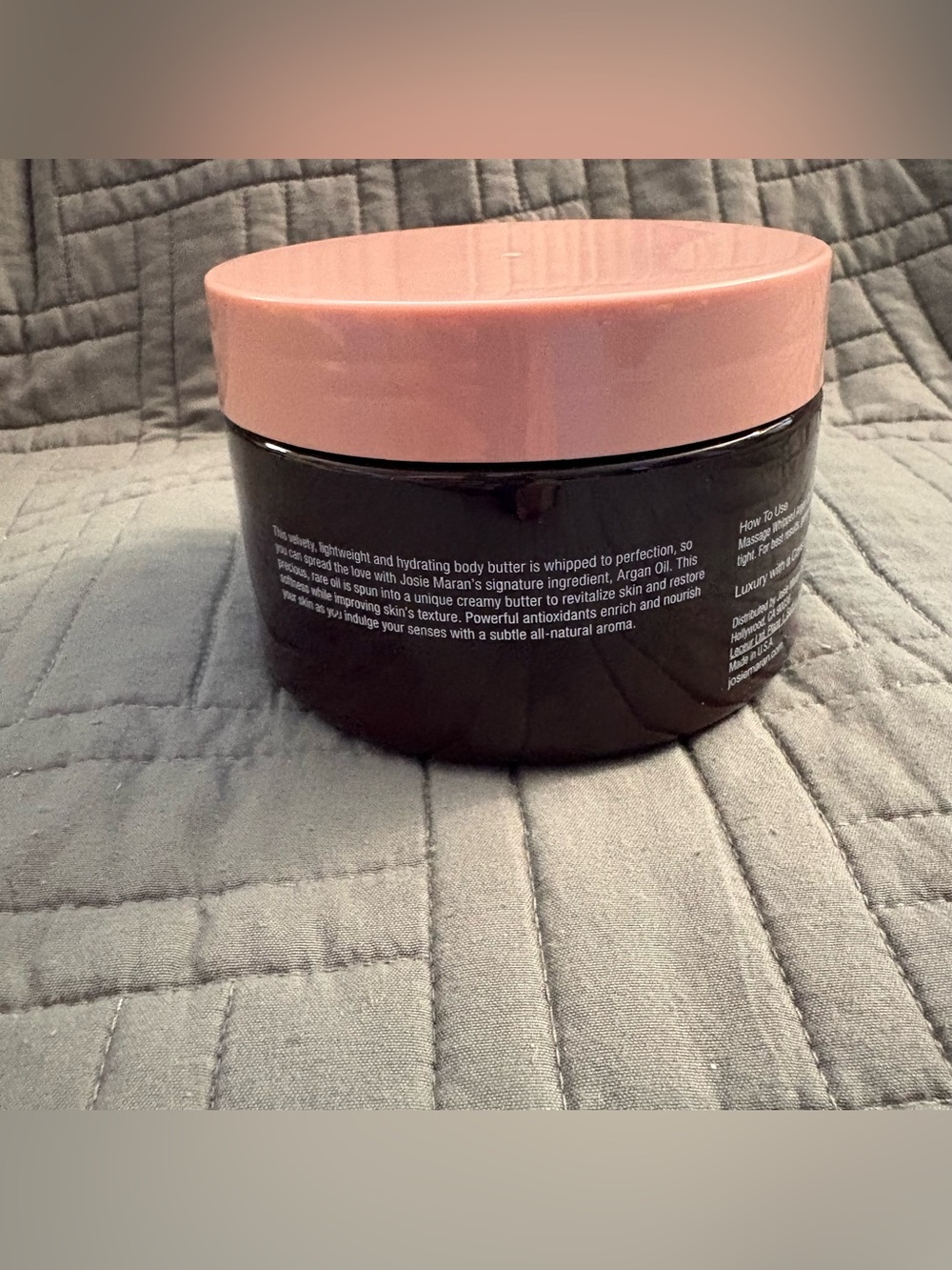 Josie Maran Whipped Argan Oil Body Butter Sweet Citrus 19 oz (560 Ml) Jumbo - Picture 2 of 9